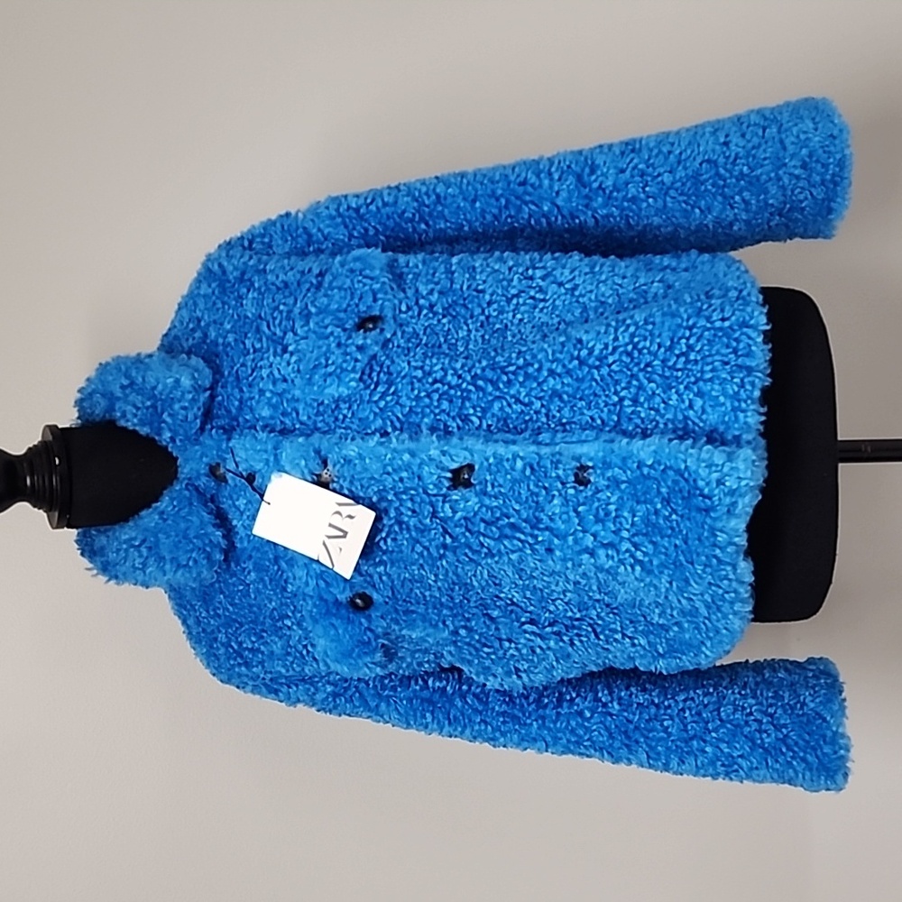 ZARA OVERSIZED Faux Fur Jacket - Picture 7 of 17